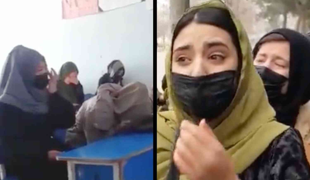 This viral video of Afghani girls crying because they just learned they ...