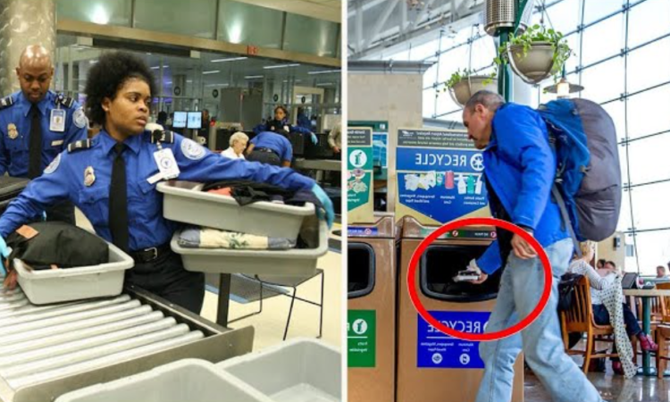Lady Sees Crying Man Forced To Throw Package In Airport Trash What She Digs Out Is Heartbreaking 5564