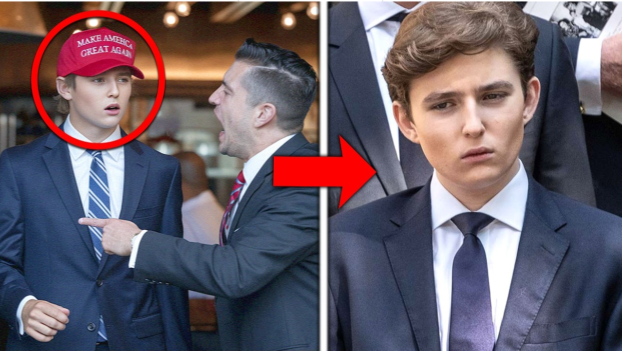 Restaurant Manager Kicks Out Barron Trump Over MAGA Hat, What He Does Next Shocks Everyone! thumbnail